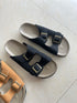 Women Summer Double Strap Sliders